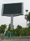 High Contrast LED Display Outdoor Advertising , LED Screen Billboard P6 With Iron Cabinet