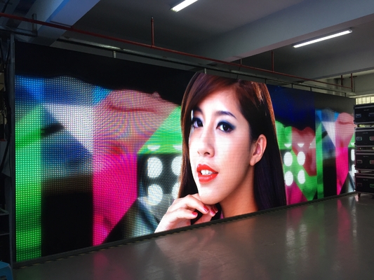 P2.6mm Indoor Rental LED Display Screen Slim Cost Effective 1920 Refresh Rate