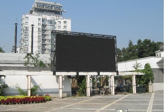 Commercial LED Billboard Advertising , Advertising Screen Display No Color Excursion