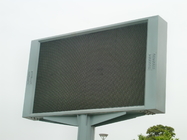 High Contrast LED Display Outdoor Advertising , LED Screen Billboard P6 With Iron Cabinet