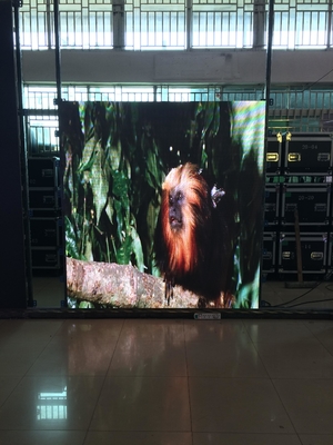 Aluminum Indoor Full Color LED Display P3 , LED Screen Video Wall 111 Dots