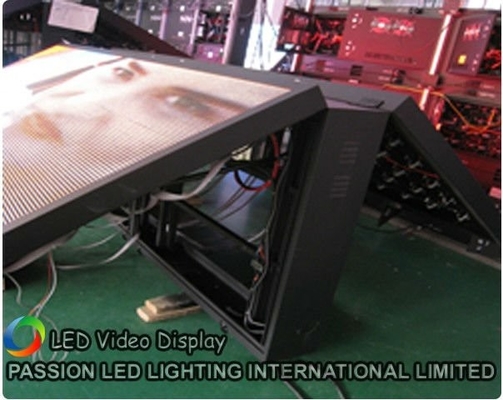 Double Sided Commercial LED Display Screen Wide Viewing Angle 10 Pixel Pitch