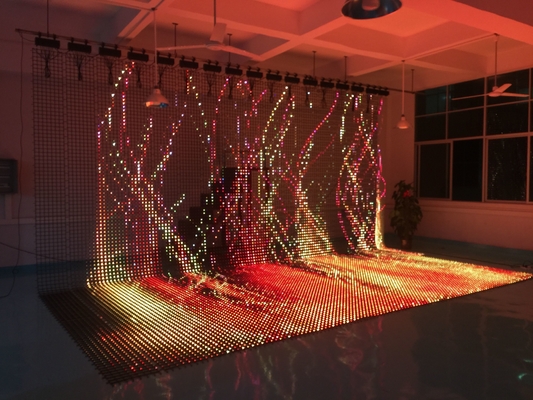 Strong Cable Flexible Led Video Panels , Indoor Advertising Led Display 1000 Hz