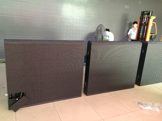 Aluminum Perimeter LED Display Full Color Avoid Scratching Epoxy Paint Coated