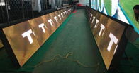 Indoor Stadium Perimeter LED Display Space Saving Easy Maintenance 4mm Pixel Pitch
