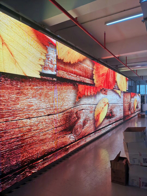 Stage Background Indoor LED Video Wall Full Color With Aluminum Slim Cabinet