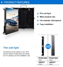 1R1G1B Slim Rental LED Video Wall , P4.81mm Stage Background LED Wall 3840Hz