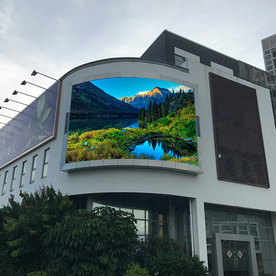 High Brightness Outdoor Advertising LED Display 960*960mm 100000H Life Span