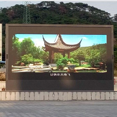 High Brightness Outdoor Advertising LED Display 960*960mm 100000H Life Span