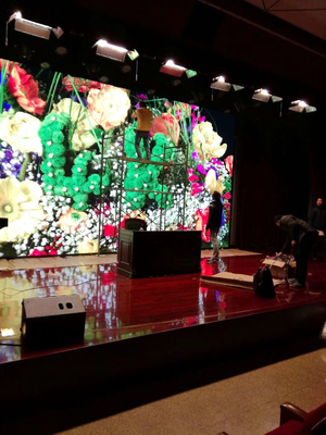 AC 100V-240V Stage LED Backdrop Screen Rental High Brightness Smart Mode Function