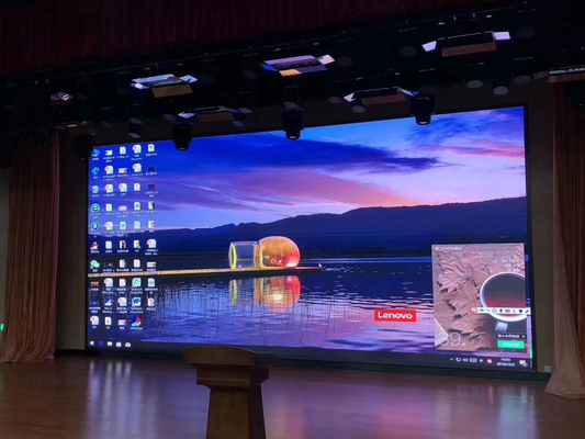 Seamless Stage LED Display , Church LED Video Wall With Slim Aluminum Cabinet