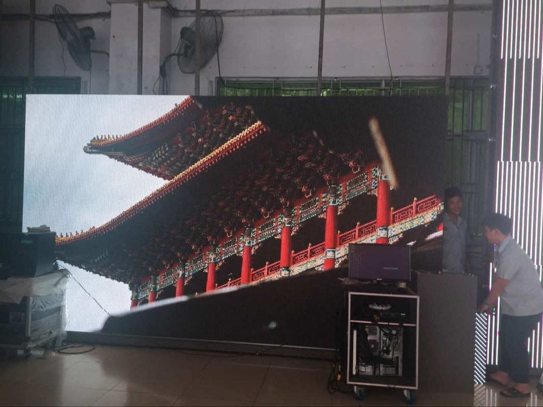 Wide View Angle Led Video Display Panels , Led Stage Curtain Screen 500*1000mm